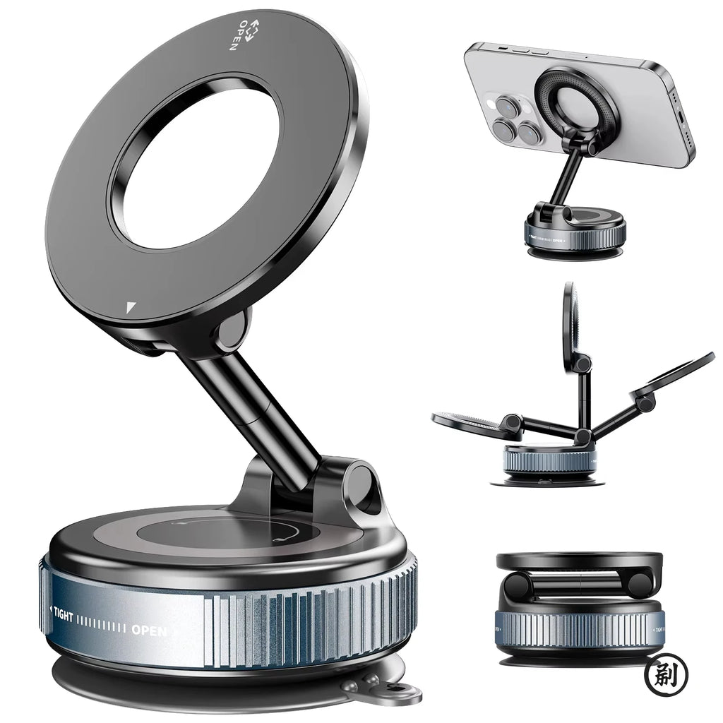 360° Magnetic Vacuum Car Phone Mount