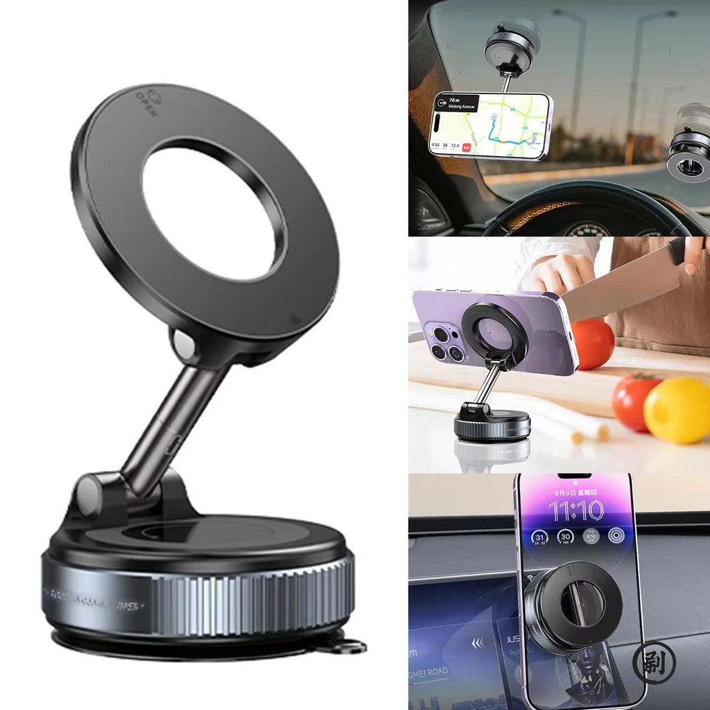 360° Magnetic Vacuum Car Phone Mount
